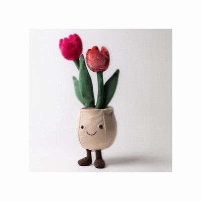 Jellycat Tulip Pot Australia | 765208AKI